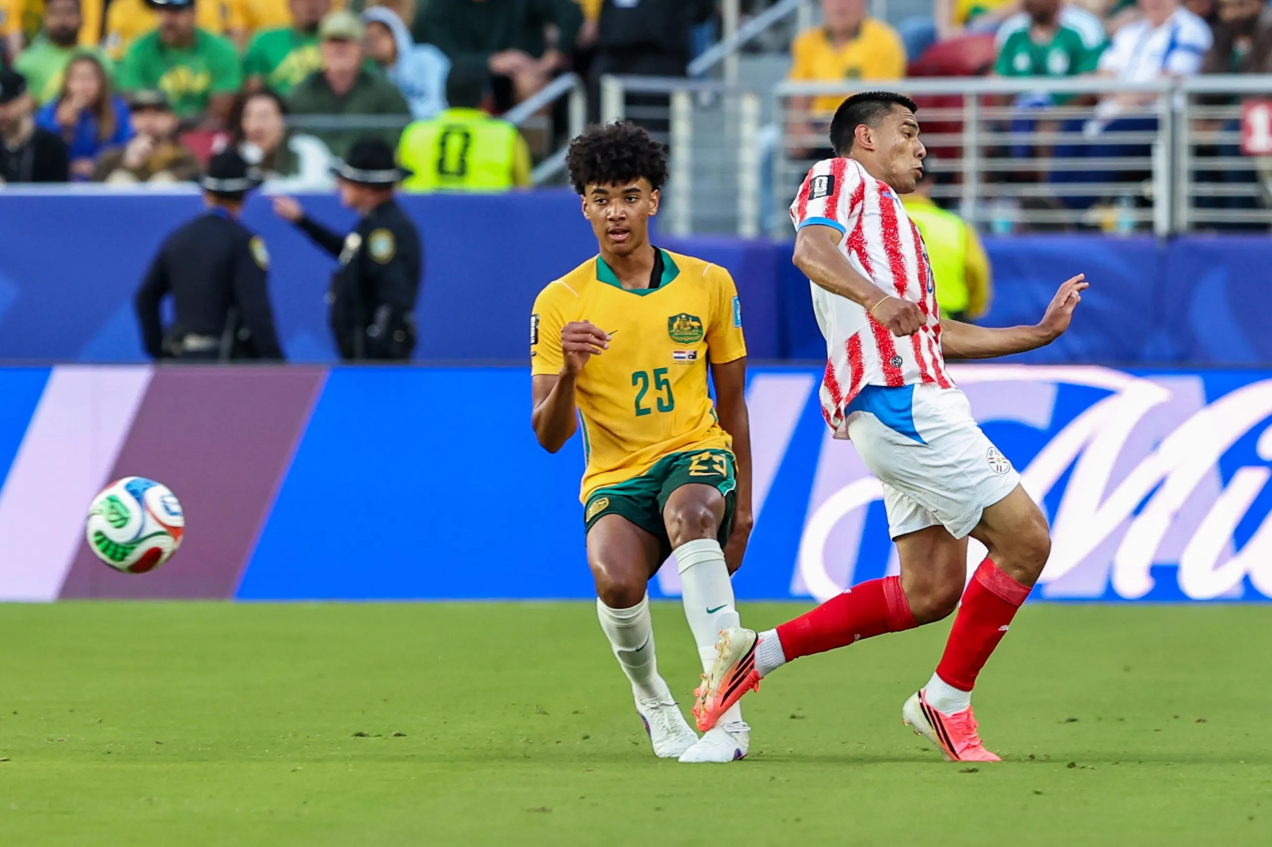 Lucas Herrington against Paraguay