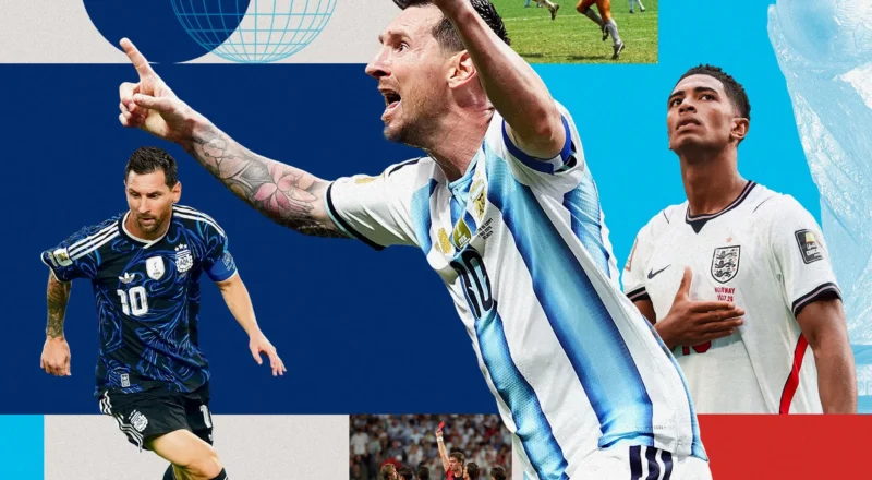 Lionel Messi’s first meeting with England will be a contest of will and aura