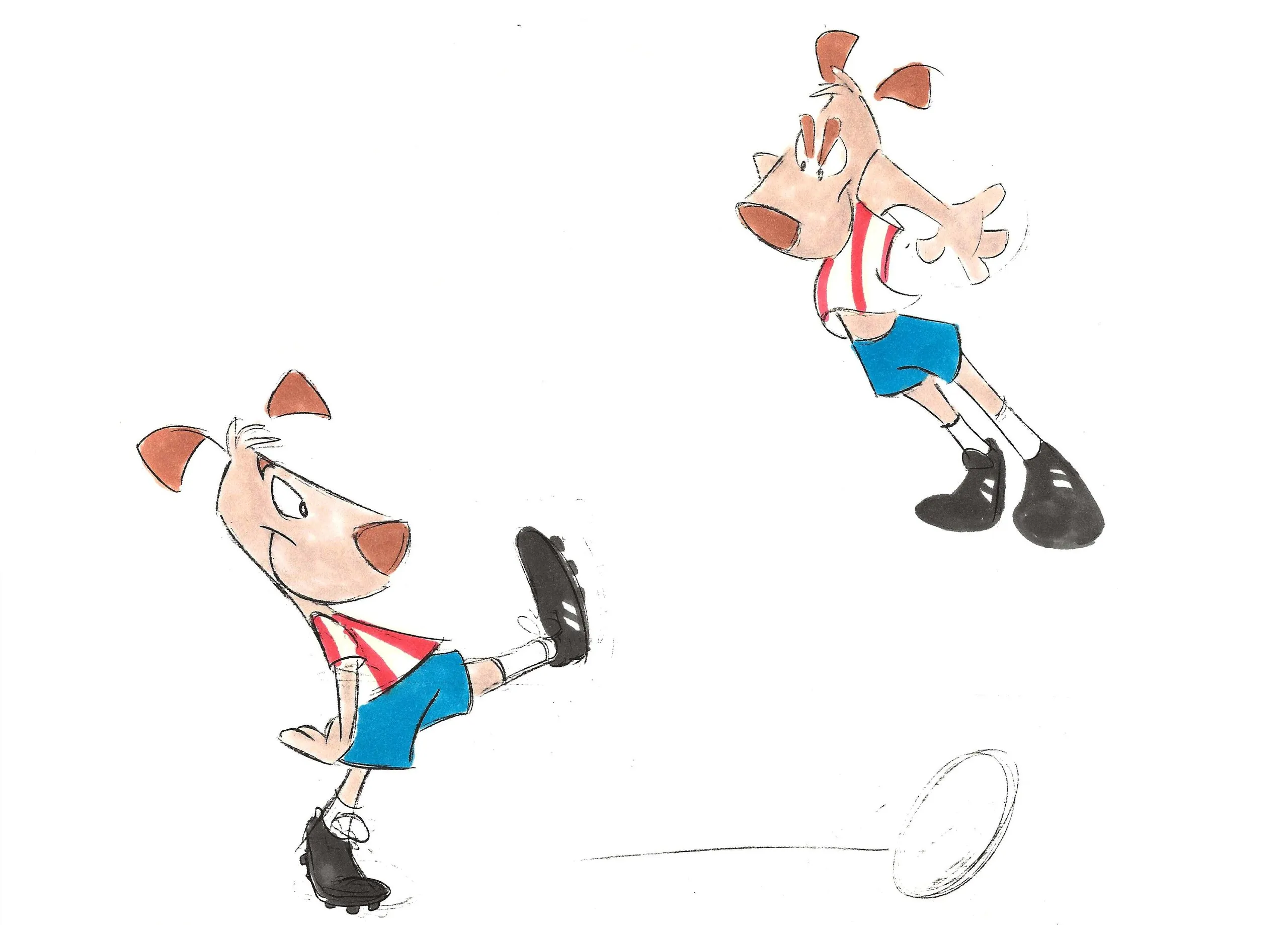 Illustrations of Striker