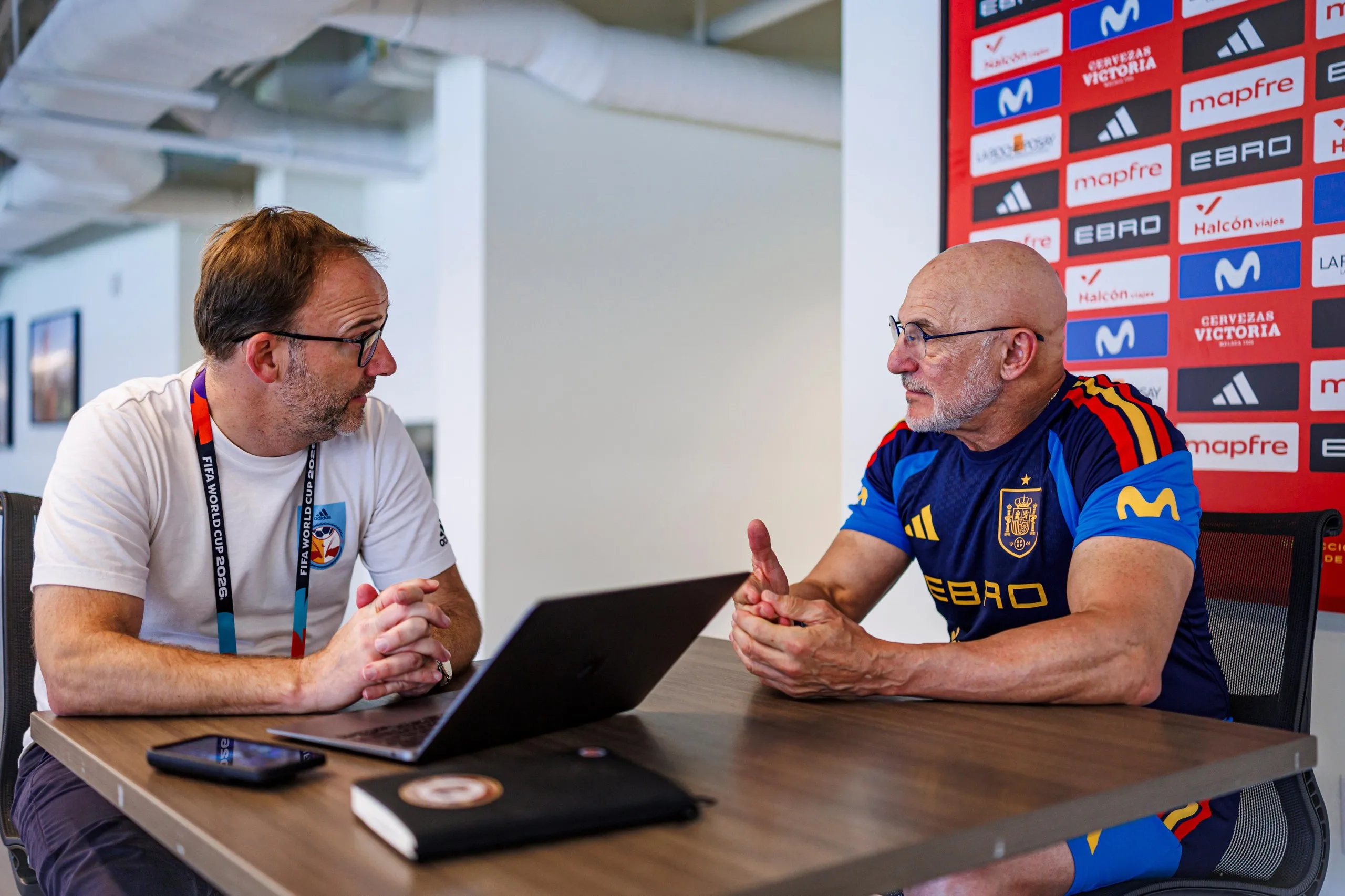 Luis de la Fuente gives his replies to Guardian readers’ questions to the Guardian’s Sid Lowe in Dallas